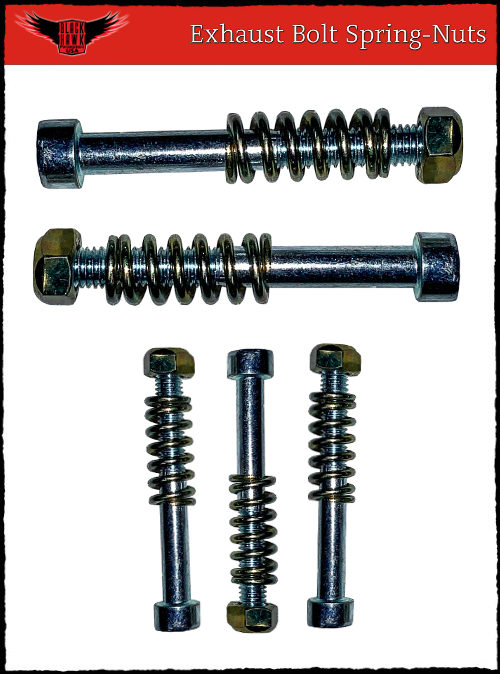 Paramotor Exhaust Bolt Spring Nuts
