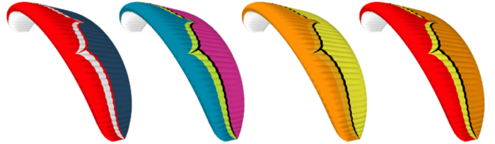 Ozone Roadster 3 Paraglider Color Options