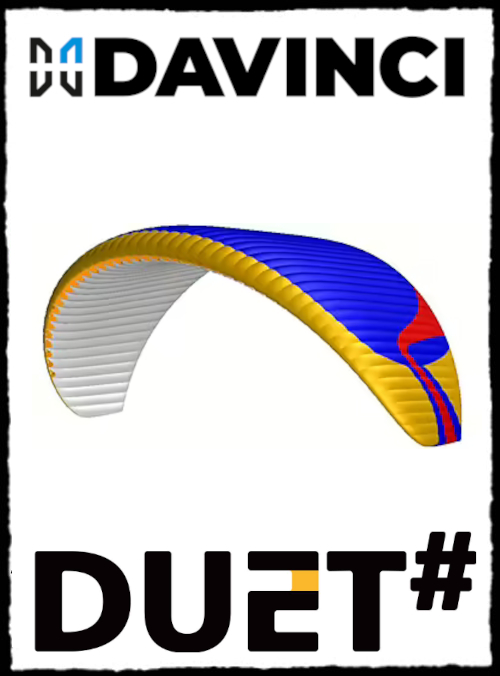 DUET# Paraglider By Davinci